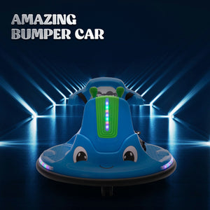12V Electric Ride-On Bumper Car for Kids with 360-Degree Spin, Ages 3-8 Trend Times 2