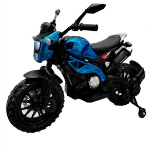 12V Kids Ride-On Motorcycle Toy with Training Wheels, Speed 1.8-3.2 mph, Suitable for Ages 3+ Trend Times 0