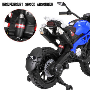 12V Kids Ride-On Motorcycle Toy with Training Wheels, Speed 1.8-3.2 mph, Suitable for Ages 3+ Trend Times 5