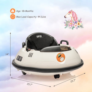 12V Electric Ride-On Bumper Car for Toddlers with Remote Control Trend Times 12