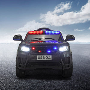 12V Electric Police Ride-On Car for Kids with Parental Remote Control and Battery Powered Trend Times 6