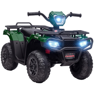 12V Battery Operated Kids 4-Wheeler ATV for Ages 3-5 Green Trend Times 2