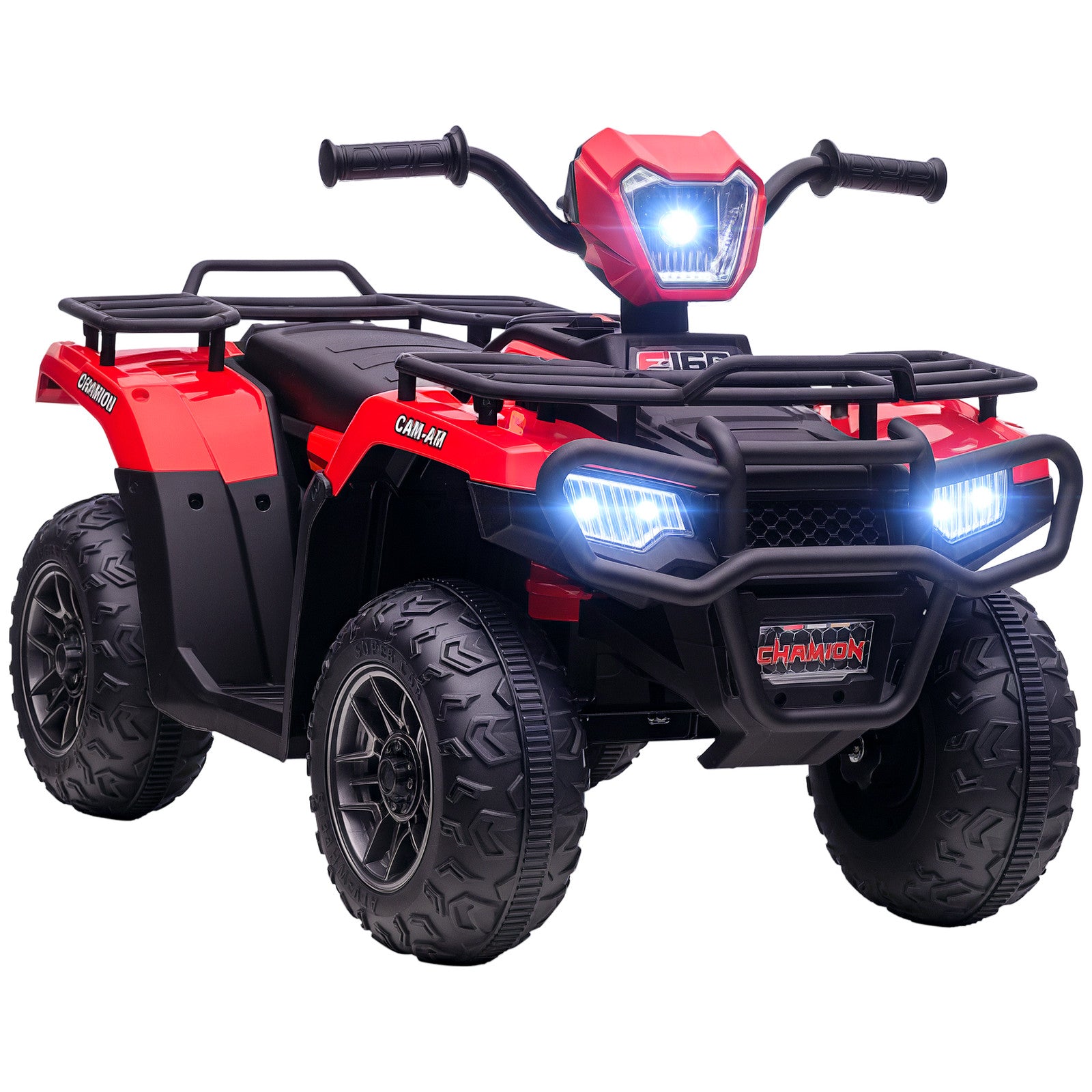 12V Battery Operated Kids 4-Wheeler ATV for Ages 3-5 Red Trend Times 0