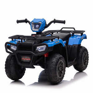 12V Kids Electric 4-Wheeler ATV with LED Lights, MP3 Player, and Adjustable Speed Trend Times 15