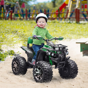 12V Kids ATV Quad Toy Car with Music and Headlights Green Trend Times Variant 0