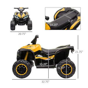12V Kids Four-Wheeler ATV Quad Car with Forward and Reverse Function Trend Times 2