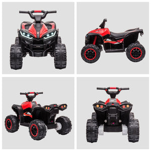 12V Kids Four Wheeler ATV Quad Car with Forward and Reverse Function Trend Times 4