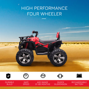 12V Electric Kids ATV Ride-On Car with Music and Realistic Headlights Trend Times 3
