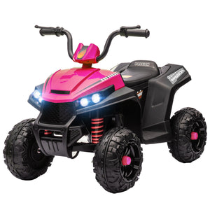 12V Kids ATV with Spring Suspension and Forward/Reverse Drive Pink Trend Times 3