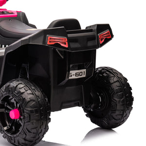 12V Kids ATV with Spring Suspension and Forward & Reverse Drive Pink Trend Times 10