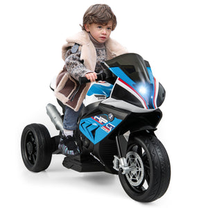12V Licensed Kids Ride-On Motorcycle with Bright LED Headlights Trend Times 8