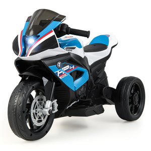 12V Licensed Kids Ride-On Motorcycle with Bright LED Headlights Trend Times 9