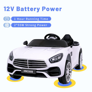 12V Electric Kids Ride-On Car with 2 Seats, 55W Dual Motors, and Remote Control Trend Times 4