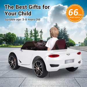 12V Kids Ride-On Car with Power Wheels, Remote Control, and LED Lights Trend Times 4