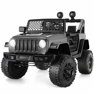 12V Kids Ride-On Truck with Remote Control, Powerful Wheels, and LED Lights Trend Times 12