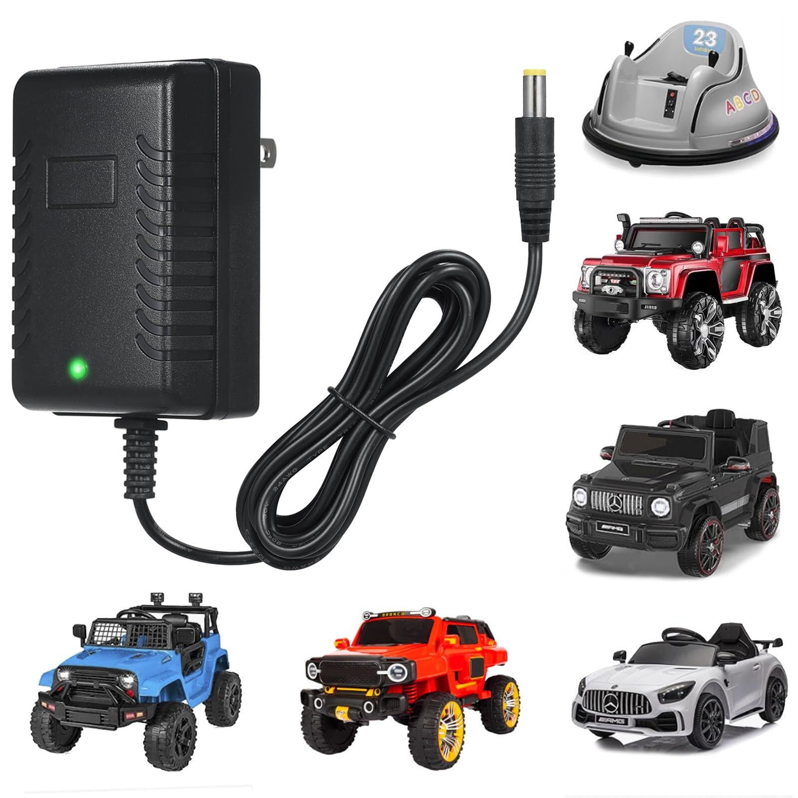 12V Battery Charger for Kids Ride-On SUV Toys Car Trend Times 0