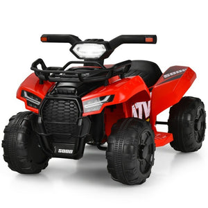 12V Kids Electric 4-Wheeler ATV Ride-On Vehicle with MP3 and LED Lights - Red Trend Times Variant 0