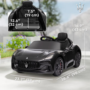 12V Licensed Kids Electric Ride-On Maserati Gran Turismo Car Trend Times 6