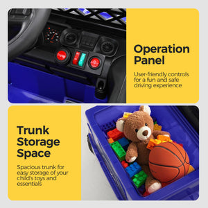 12V Electric Ride-On Car for Kids with 6 Wheels and Parent Remote Control, Ages 3-10 Trend Times 5