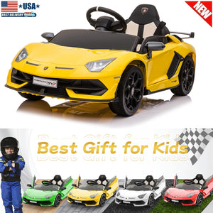 12V Kids Electric Ride-On Car with Remote Control, Music, and LED Lights Trend Times 1