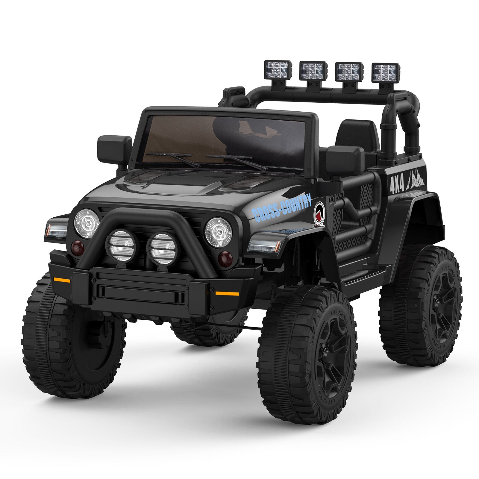 12V Kids Electric Ride-On Truck with Remote Control, LED Lights, and Music Trend Times 1