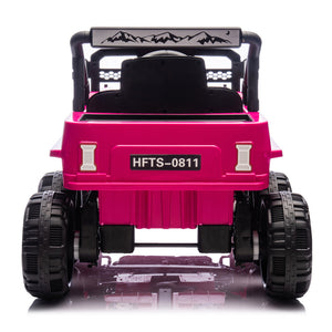 12V Kids Electric Truck Toy with 6 Wheels, LED Lights, Music, and Parent Remote Control Trend Times 5