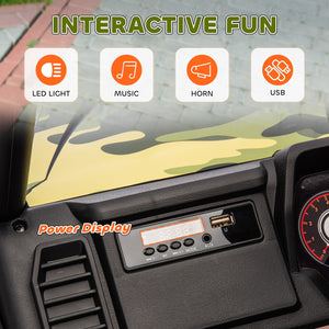 12V Kids Electric Ride-On Car with Parent Remote Control and Spring Suspension Trend Times 7