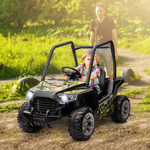 12V Kids Electric Ride-On Car with Parent Remote Control and Spring Suspension Trend Times 1