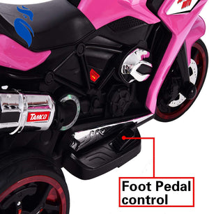 12V Kids Electric 3-Wheel Ride-On Motorcycle Toy with LED Lights for Ages 3-8 Trend Times 7