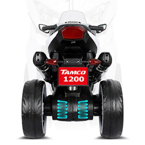12V Kids Electric Ride-On Motorcycle with 3 Light-Up Wheels Trend Times 18