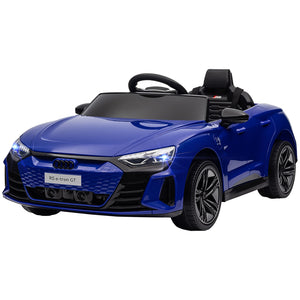 12V Kids Electric Ride-On Car Licensed Audi RS e-tron GT Dark Blue Trend Times 3