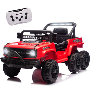 12V Kids Electric Ride-On Jeep Truck with Remote Control and Power Wheels Battery Trend Times 0