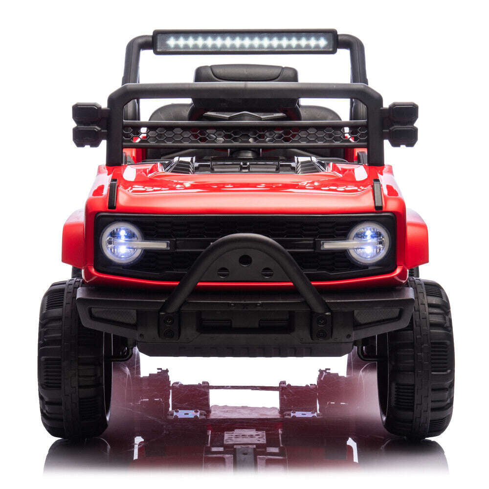 12V Kids Electric Ride-On Jeep Truck with Remote Control and Power Wheels Battery Trend Times 1