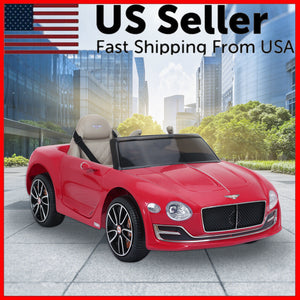 12V Kids Electric Ride-On Car Toy Licensed Bentley Style with LED Lights and Remote Control Trend Times Variant 0