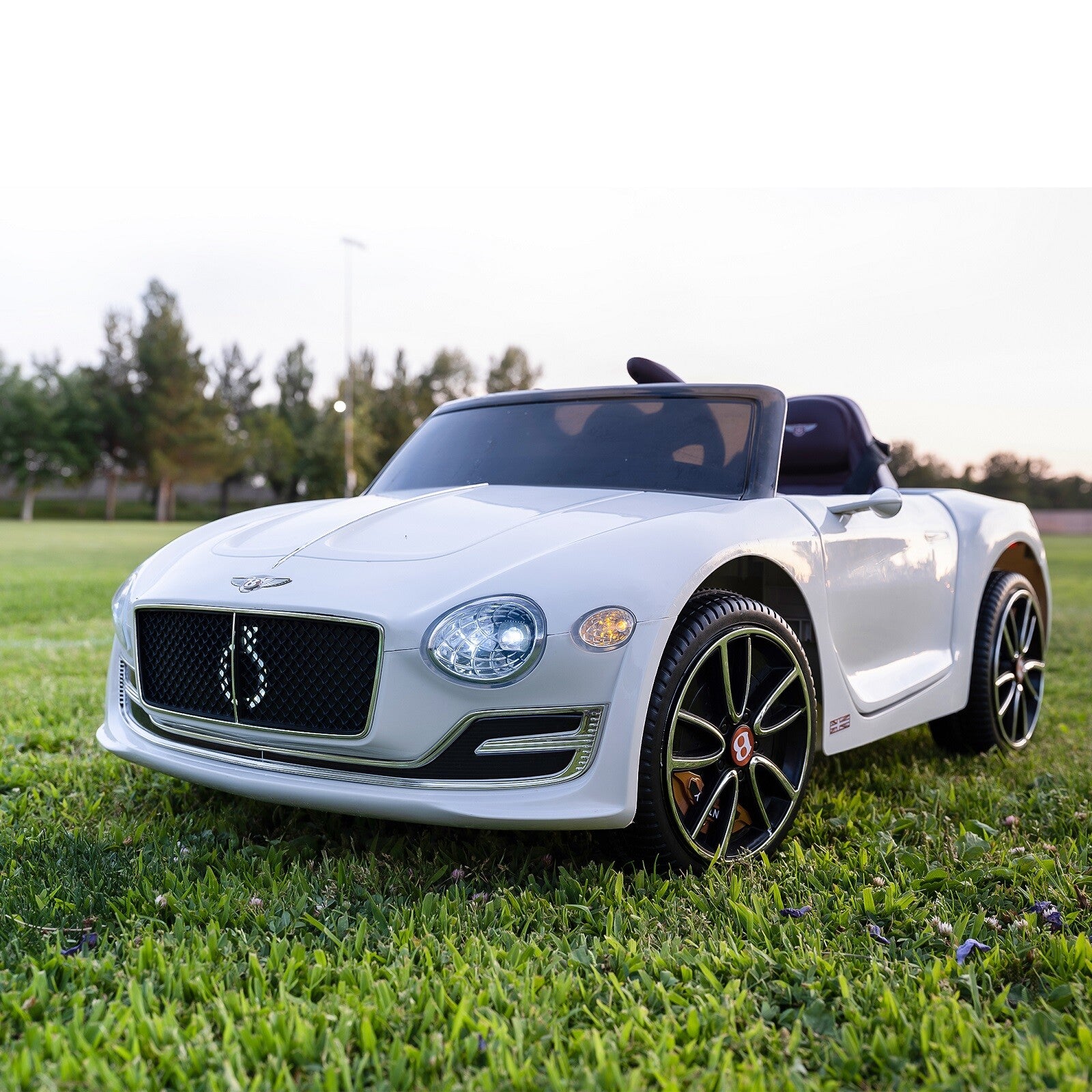 12V Kids Electric Ride-On Car Licensed Bentley Style with LED Lights and Remote Control Trend Times 1