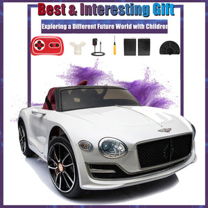 12V Kids Electric Ride-On Car Licensed Bentley Style with LED Lights and Remote Control Trend Times Variant 0