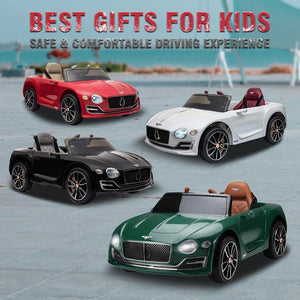 12V Kids Electric Ride-On Car Licensed Bentley Style with Remote Control and LED Lights Trend Times 1