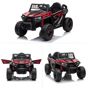 12V Kids Electric Off-Road UTV Ride-On Truck with LED Headlights Trend Times 3