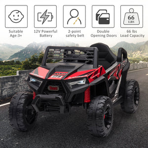 12V Kids Electric Off-Road UTV Ride-On Truck with LED Headlights Trend Times 7