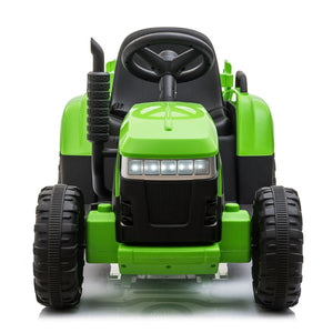 12V Kids Electric Ride-On Tractor with Trailer Trend Times 17