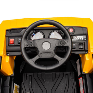 12V Kids Ride-On Dump Truck with Remote Control, Speeds 1.2-3.1 MPH, Toy for Ages 3-5 Trend Times 19