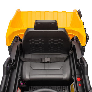 12V Kids Ride-On Dump Truck with Remote Control, Speed 1.24-3.11 MPH, Toy for Ages 3-5 Trend Times 2