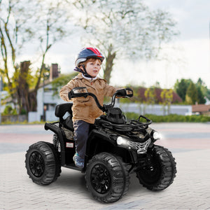 12V Kids Electric Ride-On ATV 4-Wheeler Quad Toy Car with 2 Speeds, Headlights, and MP3 Player Trend Times 12