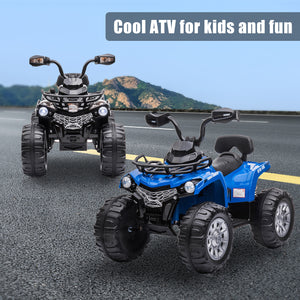 12V Kids Electric Ride-On ATV 4-Wheeler Quad Toy Car with 2 Speeds, Headlights, and MP3 Player Trend Times 9