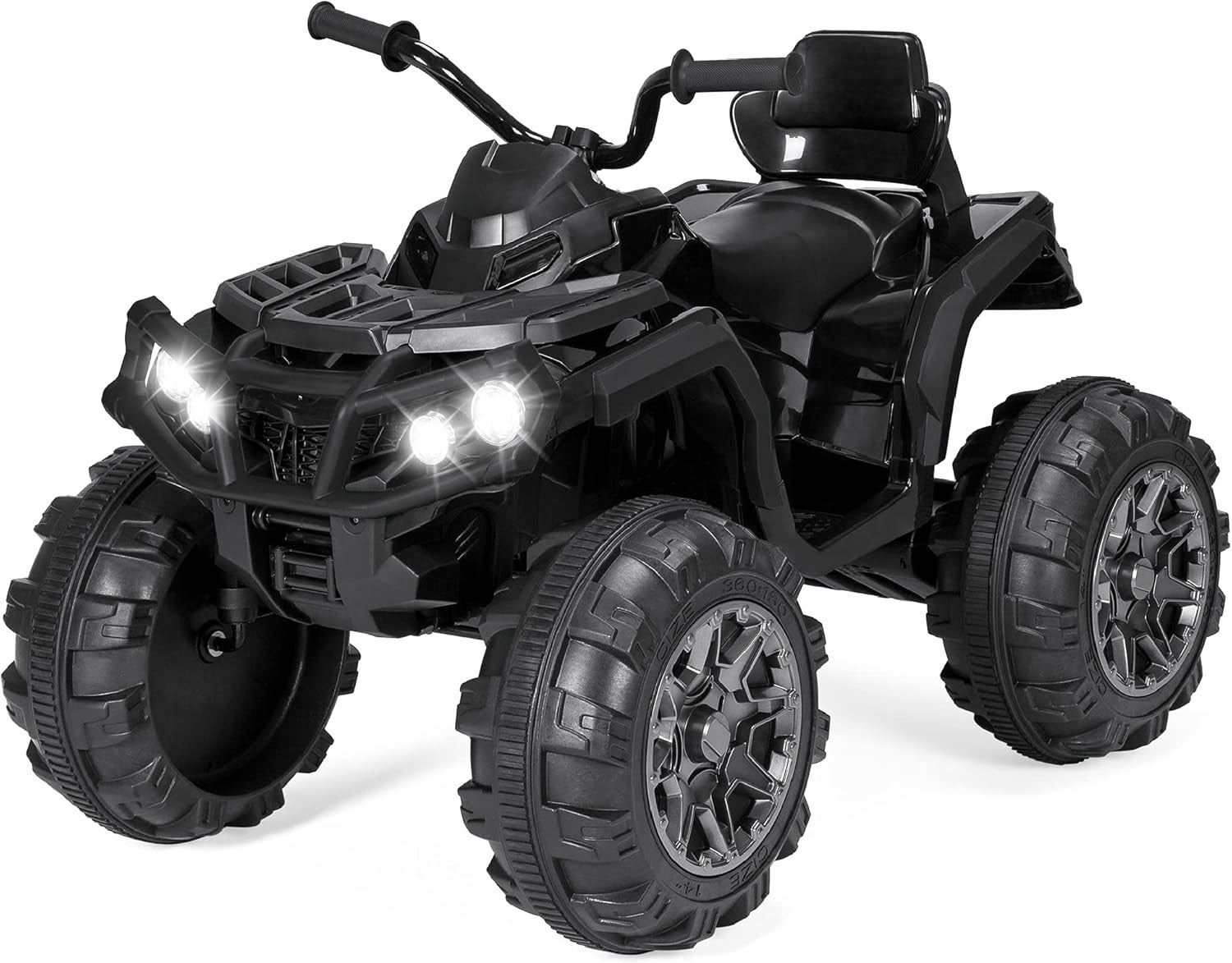 12V Kids Electric Ride-On ATV 4-Wheeler Quad Car Toy with Bluetooth Audio 3.7 MPH Trend Times 0