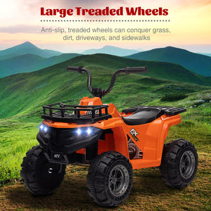 12V Kids Electric Ride-On ATV with Adjustable High and Low Speed Toy Car Trend Times 14