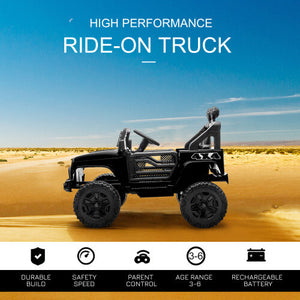 12V Kids Electric Ride-On Car with Remote Control, Power Wheels, and LED Lights Trend Times 0