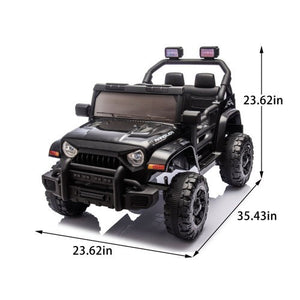 12V Kids Electric Ride-On Car with Parental Control Dual Drive and Four-Wheel Suspension Trend Times 21