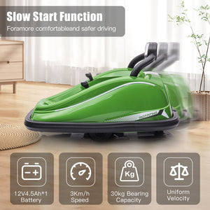 12V Kids Electric Ride-On Ground Loader Tractor Bumper Car with 360 Degree Rotation Trend Times 13