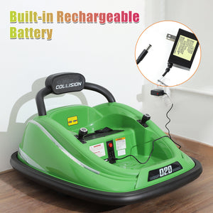 12V Kids Electric Ride-On Ground Loader Tractor Bumper Car with 360 Degree Rotation Trend Times 14
